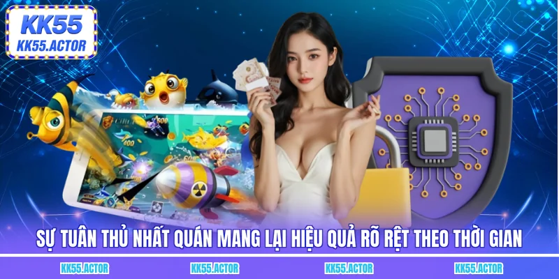 Sự tuân thủ nhất quán mang lại hiệu quả rõ rệt theo thời gian